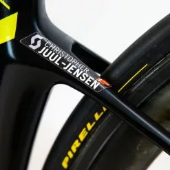 Scott Foil RC - M/54 - Dura-Ace Di2 - C. Juul-Jensen - Mitchelton-Scott 91 Scott Foil RC - M/54 - Dura-Ace Di2 - C. Juul-Jensen - Mitchelton-Scott -Racercykler Salg 8T1A2182