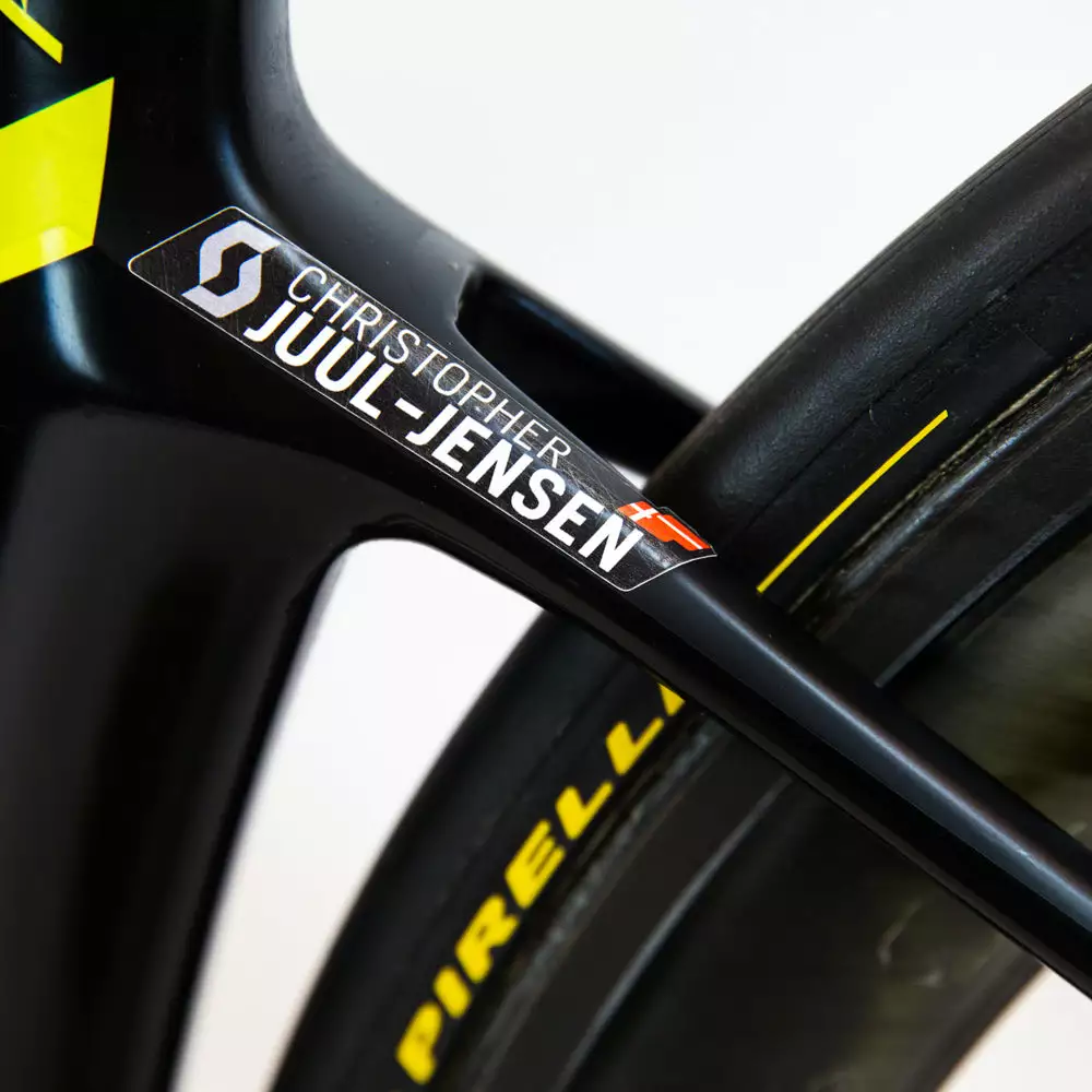 Scott Foil RC - M/54 - Dura-Ace Di2 - C. Juul-Jensen - Mitchelton-Scott 44 Scott Foil RC - M/54 - Dura-Ace Di2 - C. Juul-Jensen - Mitchelton-Scott - Billede 44