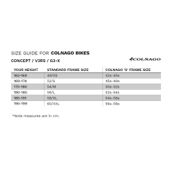 Colnago Concept - 52s - Campagnolo Super Record EPS 12-speed - UAE Team Emirates 24 Colnago Concept - 52s - Campagnolo Super Record EPS 12-speed - UAE Team Emirates -Racercykler Salg ColnagoSizeChart Concept V3Rs G3X 11a3570a 7b9b 4c6d 8eda 70c7a00d6e93