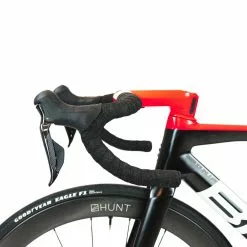 BMC Teammachine SLR01 Disc - 51 - Dura-Ace Di2 - Mattia Guasco (#1) - Team Qhubeka -Racercykler Salg DSC00080 3e6226b4 0363 4ac7 8136 57e59e832875