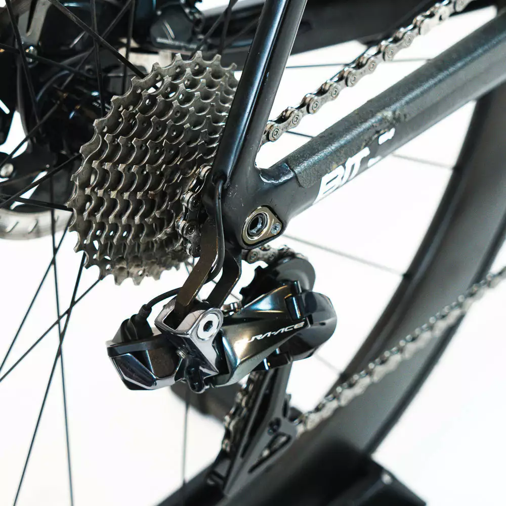 BMC Timemachine R01 Disc - 56 - Dura-Ace Di2 - Luca Coati (#1) - Team Qhubeka 13 BMC Timemachine R01 Disc - 56 - Dura-Ace Di2 - Luca Coati (#1) - Team Qhubeka - Billede 13