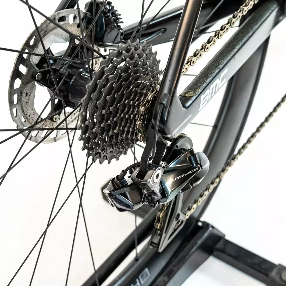 BMC Teammachine SLR01 Disc - 51 - Dura-Ace Di2 - Mattia Guasco (#2) - Team Qhubeka 9 BMC Teammachine SLR01 Disc - 51 - Dura-Ace Di2 - Mattia Guasco (#2) - Team Qhubeka - Billede 9