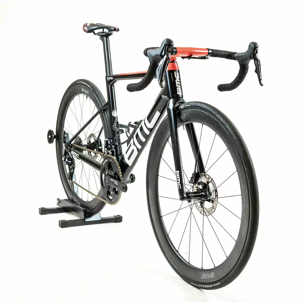 BMC Teammachine SLR01 Disc - 51 - Dura-Ace Di2 - Mattia Guasco (#2) - Team Qhubeka 2 BMC Teammachine SLR01 Disc - 51 - Dura-Ace Di2 - Mattia Guasco (#2) - Team Qhubeka - Billede 2