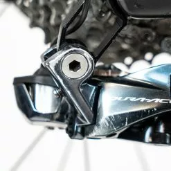 BMC Teammachine SLR01 Disc - 56 - Dura-Ace Di2 - Efrem Araya - Team Qhubeka -Racercykler Salg DSC01305