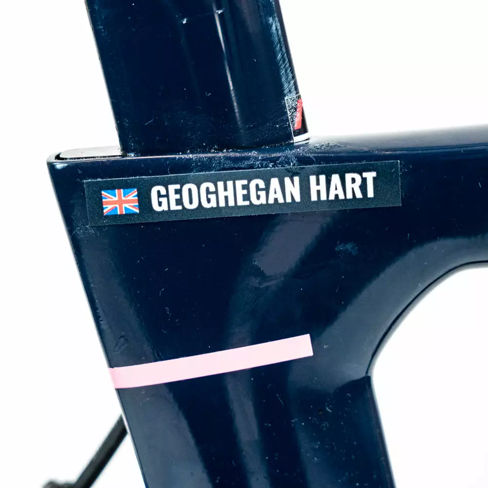 Pinarello Dogma F X-Light - Geoghegan Hart - 55 - Dura-Ace DI2 - Team Ineos Grenadiers 14 Pinarello Dogma F X-Light - Geoghegan Hart - 55 - Dura-Ace DI2 - Team Ineos Grenadiers - Billede 14