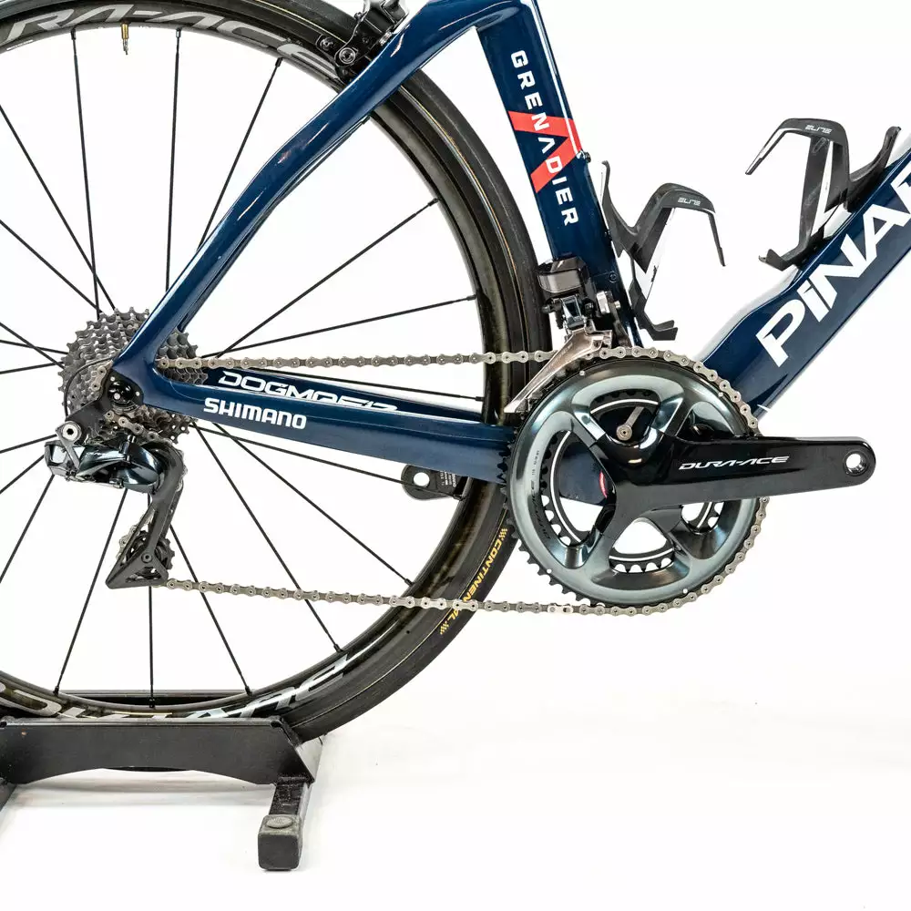 Pinarello Dogma F12 - Rodriguez - 55 - Dura-Ace DI2 - Team Ineos Grenadiers 6 Pinarello Dogma F12 - Rodriguez - 55 - Dura-Ace DI2 - Team Ineos Grenadiers - Billede 6