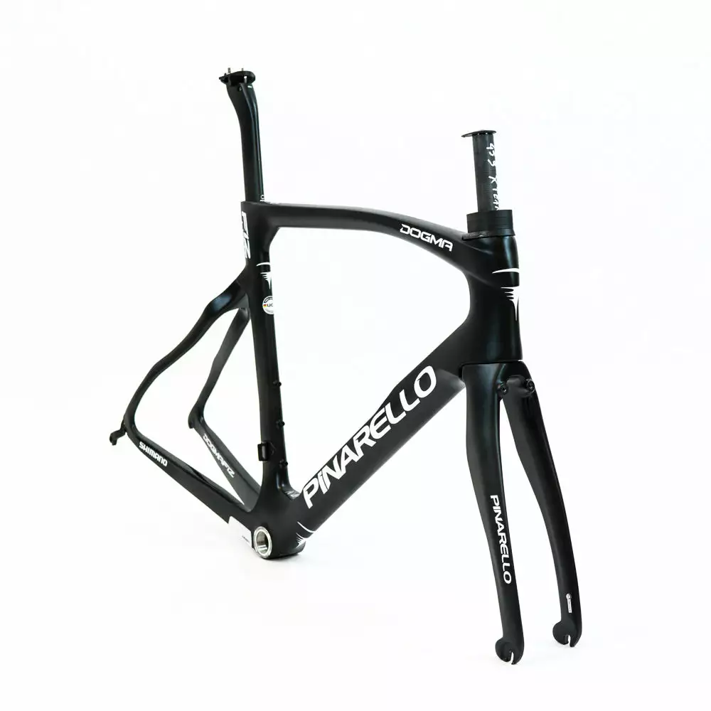 Pinarello F12 X-Light Road Frameset - 57.5 - Ineos Grenadiers 2 Pinarello F12 X-Light Road Frameset - 57.5 - Ineos Grenadiers - Billede 2