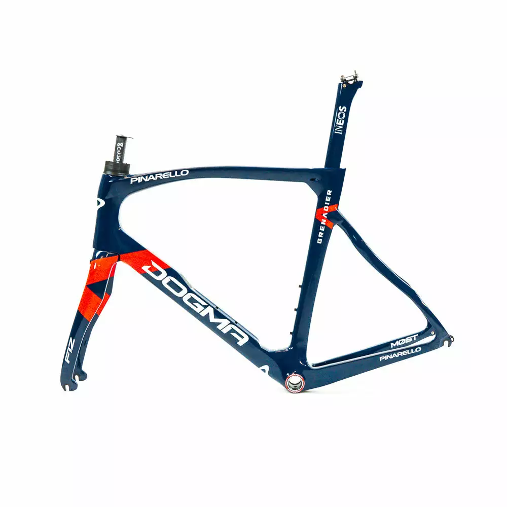 Pinarello Dogma F12 - 59.5 - Road Frameset - Team Ineos Grenadiers 3 Pinarello Dogma F12 - 59.5 - Road Frameset - Team Ineos Grenadiers - Billede 3