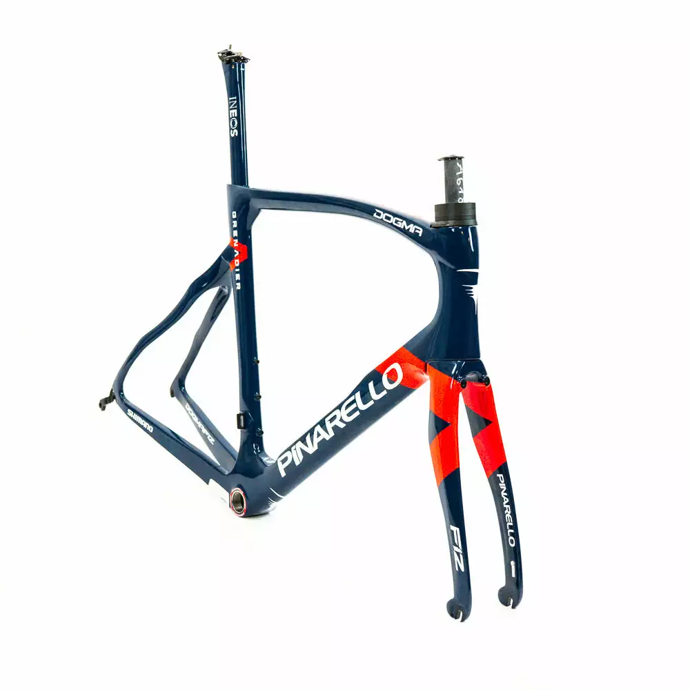 Pinarello Dogma F12 - 59.5 - Road Frameset - Team Ineos Grenadiers 2 Pinarello Dogma F12 - 59.5 - Road Frameset - Team Ineos Grenadiers - Billede 2