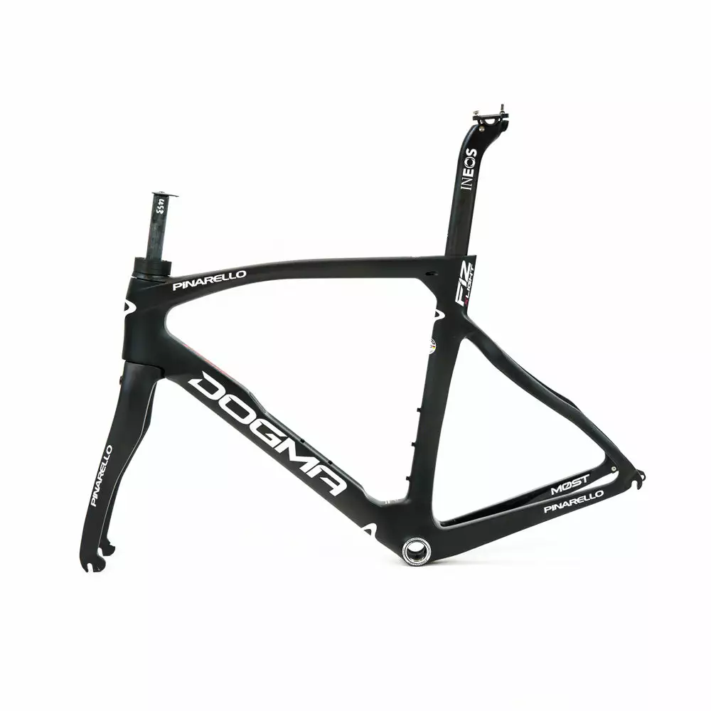 Pinarello F12 X-Light Road Frameset - 56 - Team Ineos Grenadiers 3 Pinarello F12 X-Light Road Frameset - 56 - Team Ineos Grenadiers - Billede 3