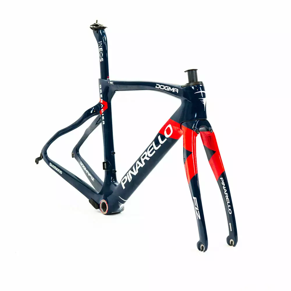 Pinarello F12 X-Light Road Frameset - R. Porte Spare 2 - Team Ineos Grenadiers 2 Pinarello F12 X-Light Road Frameset - R. Porte Spare 2 - Team Ineos Grenadiers - Billede 2