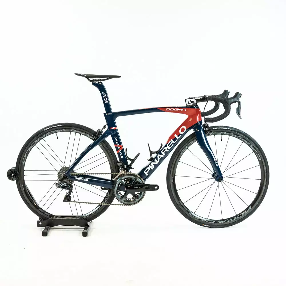 Pinarello Dogma F - Viviani - 53 - Dura-Ace DI2 - Team Ineos Grenadiers 2 Pinarello Dogma F - Viviani - 53 - Dura-Ace DI2 - Team Ineos Grenadiers - Billede 2