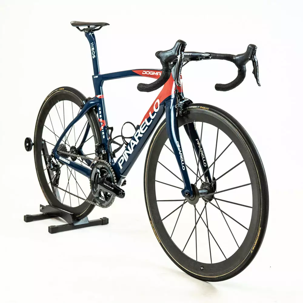 Pinarello Dogma F - Viviani - 53 - Dura-Ace DI2 - Team Ineos Grenadiers 4 Pinarello Dogma F - Viviani - 53 - Dura-Ace DI2 - Team Ineos Grenadiers - Billede 4