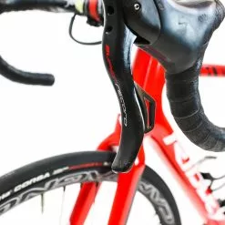 Ridley Helium SLX Disc - 54/S - Lotto-Soudal - Super Record EPS 12-speed -Racercykler Salg IMG 1389