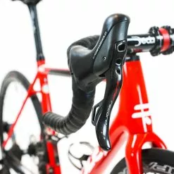 Ridley Helium SLX Disc - S - Lotto-Soudal - Super Record EPS 12-speed -Racercykler Salg IMG 1510