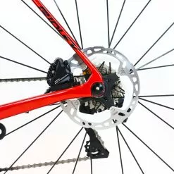 Ridley Fenix SLiC Disc - 58/L - Ultegra Di2 - Dura-Ace C40 Clincher Wheels -Racercykler Salg IMG 1540