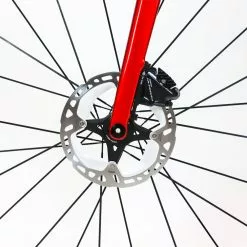 Ridley Fenix SLiC Disc - 58/L - Ultegra Di2 - Dura-Ace C40 Clincher Wheels -Racercykler Salg IMG 1542