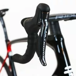 Ridley Fenix SLiC Disc - 58/L - Ultegra Di2 - Dura-Ace C40 Clincher Wheels -Racercykler Salg IMG 1567