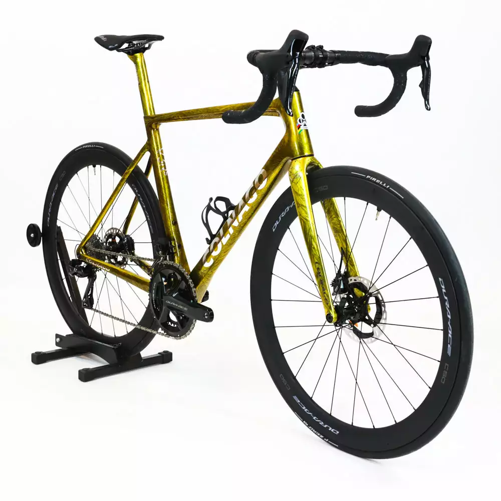 Colnago V3Rs Disc Gold - 52s - Dura-Ace Di2 12-speed 2 Colnago V3Rs Disc Gold - 52s - Dura-Ace Di2 12-speed - Billede 2