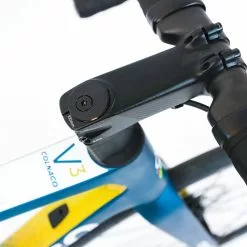 Colnago V3 Disc - 50s - SRAM Rival AXS - Petrol Blue -Racercykler Salg IMG 2494