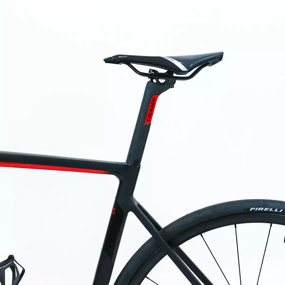 Colnago V3 Disc - 52s - SRAM Rival AXS - Black/Red 6 Colnago V3 Disc - 52s - SRAM Rival AXS - Black/Red - Billede 6