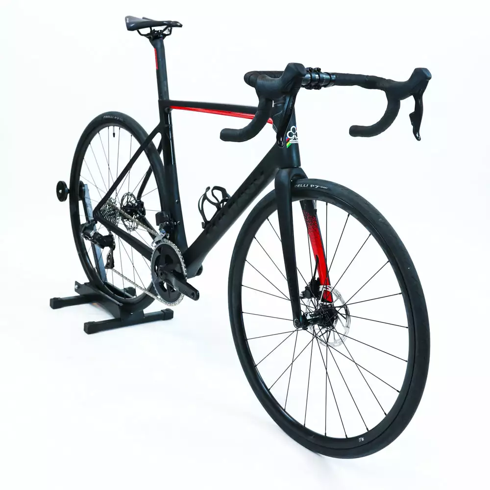 Colnago V3 Disc - 52s - SRAM Rival AXS - Black/Red 2 Colnago V3 Disc - 52s - SRAM Rival AXS - Black/Red - Billede 2