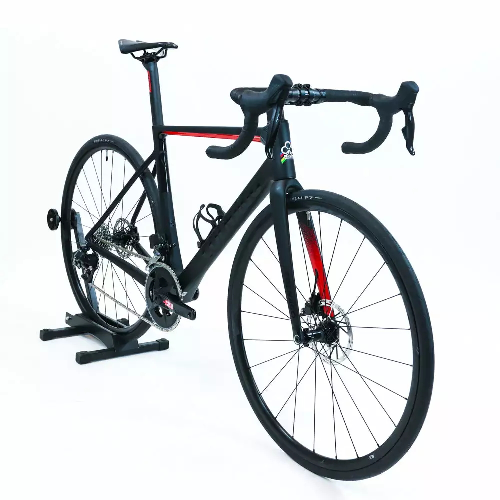 Colnago V3 Disc - 50 - SRAM Rival AXS - Black/Red 2 Colnago V3 Disc - 50 - SRAM Rival AXS - Black/Red - Billede 2