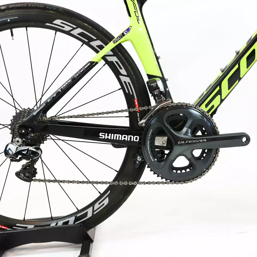 Scott Foil RC PRO - XS/49 - Dura-Ace Di2 - Amanda Spratt - Mitchelton 5 Scott Foil RC PRO - XS/49 - Dura-Ace Di2 - Amanda Spratt - Mitchelton - Billede 5