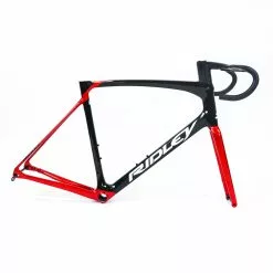 Ridley Fenix SLiC Disc Frameset - 58/L - Black/Red