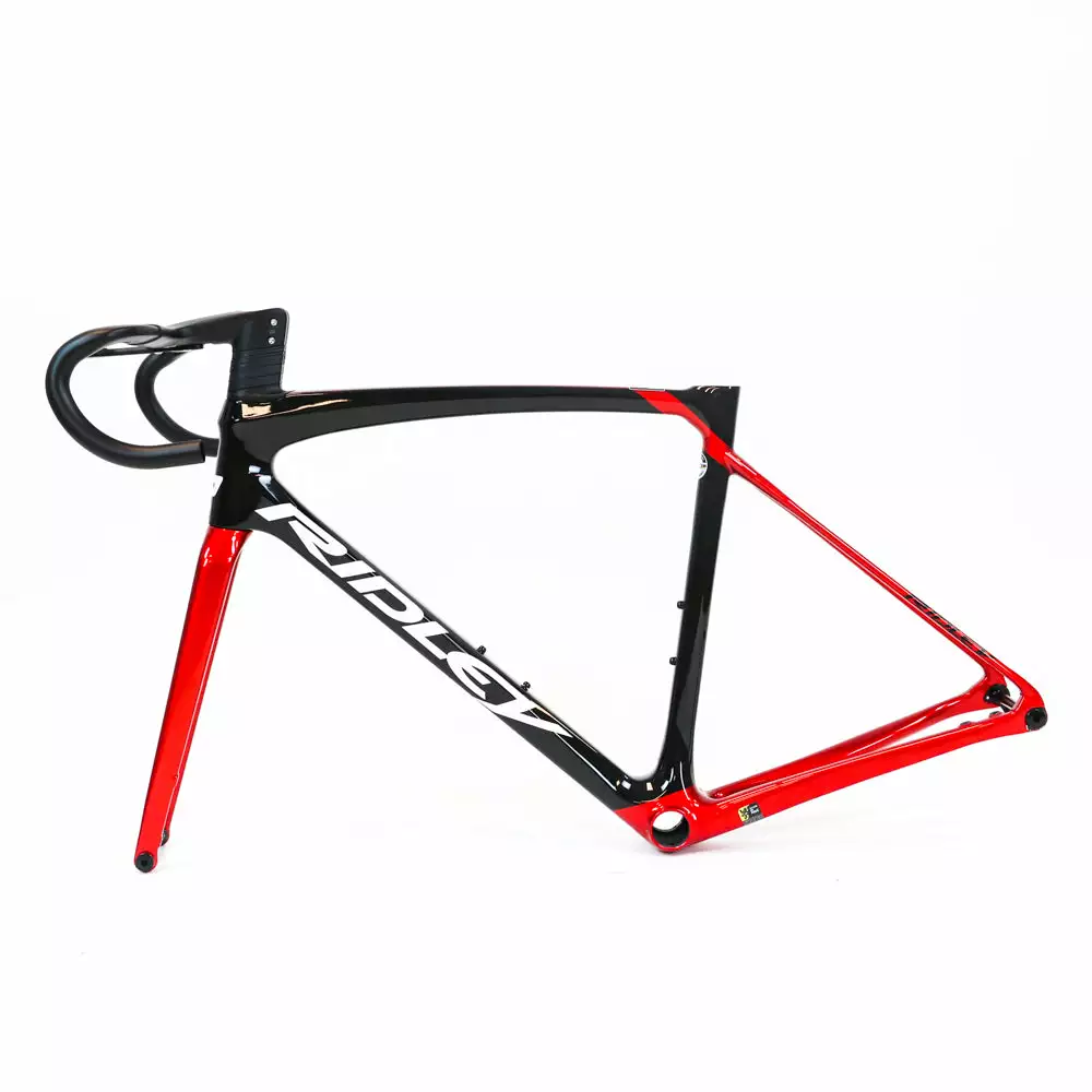 Ridley Fenix SLiC Disc Frameset - 54/S - Black/Red 2 Ridley Fenix SLiC Disc Frameset - 54/S - Black/Red - Billede 2