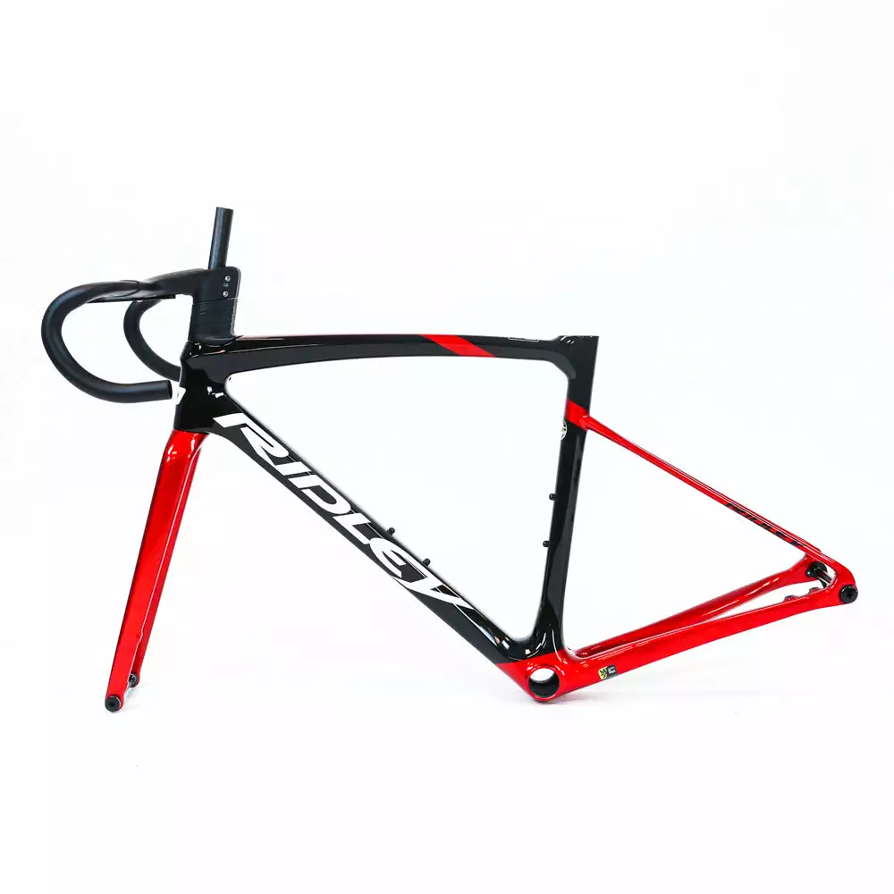 Ridley Fenix SLiC Disc Frameset - 52/XS - Black/Red 2 Ridley Fenix SLiC Disc Frameset - 52/XS - Black/Red - Billede 2