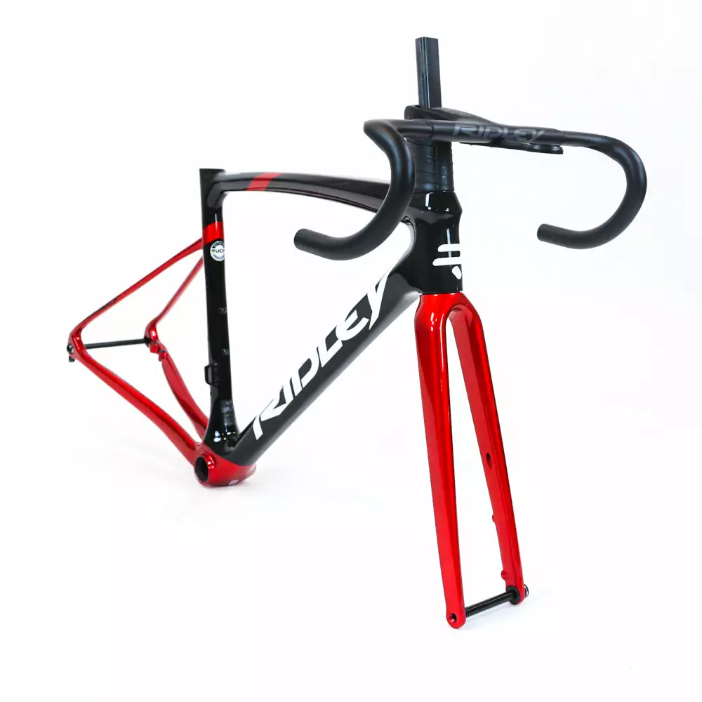 Ridley Fenix SLiC Disc Frameset - 52/XS - Black/Red 3 Ridley Fenix SLiC Disc Frameset - 52/XS - Black/Red - Billede 3