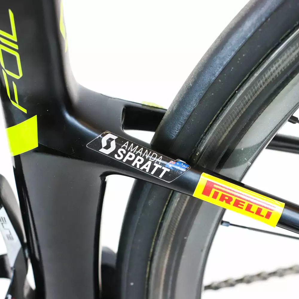 Scott Foil RC PRO - XXS/47 - Dura-Ace Di2 - Spratt - Mitchelton-Scott 20 Scott Foil RC PRO - XXS/47 - Dura-Ace Di2 - Spratt - Mitchelton-Scott - Billede 20