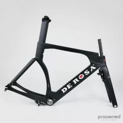 De Rosa TT-03 Frameset - Black - Israel Cycling Academy