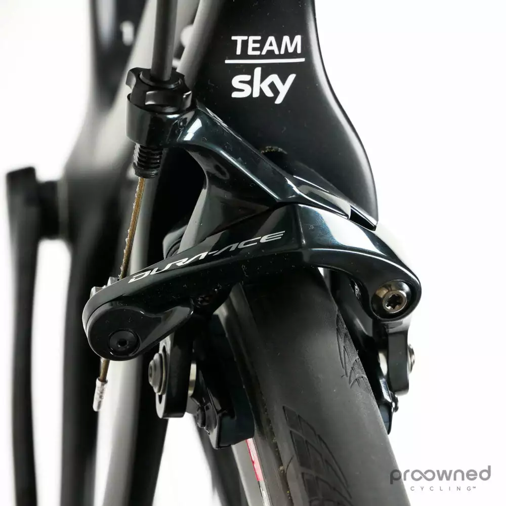 Pinarello Dogma F10 - 55 - Dura Ace Di2 - De La Cruz- Team Sky 5 Pinarello Dogma F10 - 55 - Dura Ace Di2 - De La Cruz- Team Sky - Billede 5
