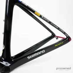 Scott Addict RC Pro Disc Frameset - XS/49 - J. Ensing - Mitchelton-Scott -Racercykler Salg P1630661