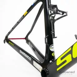 Scott Addict RC Pro Disc Frameset - XS/49 - J. Ensing - Mitchelton-Scott -Racercykler Salg P1630683