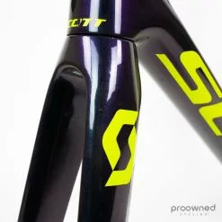 Scott Addict RC Pro Disc Frameset - XL/58 - J. Bauer - Mitchelton-Scott -Racercykler Salg P1630768