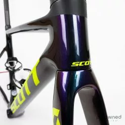 Scott Addict RC Pro Disc Frameset - XS/49 - J. Allen - Mitchelton-Scott -Racercykler Salg P1630780