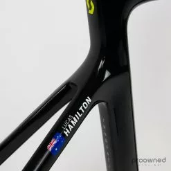 Scott Addict RC Pro Disc Frameset - L/56 - L. Hamilton - Mitchelton-Scott -Racercykler Salg P1630847