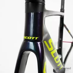 Scott Addict RC Pro Disc Frameset - XS/49 - S. Yates - Mitchelton-Scott -Racercykler Salg P1630858