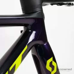 Scott Addict RC Pro Disc Frameset - XS/49 - A. Yates - Mitchelton-Scott -Racercykler Salg P1630874