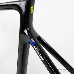 Scott Addict RC Pro Disc Frameset - L/56 - L. Hamilton - Mitchelton-Scott 19 Scott Addict RC Pro Disc Frameset - L/56 - L. Hamilton - Mitchelton-Scott -Racercykler Salg P1630887