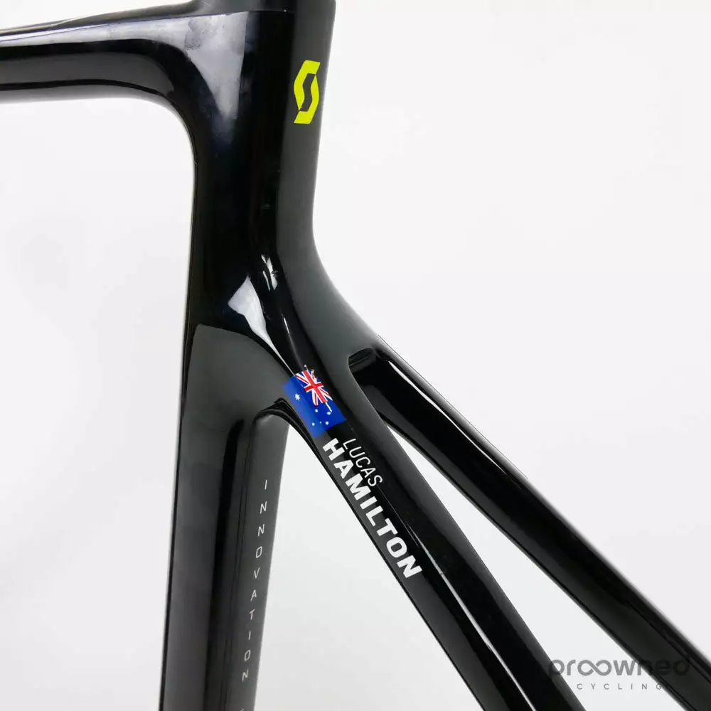 Scott Addict RC Pro Disc Frameset - L/56 - L. Hamilton - Mitchelton-Scott 9 Scott Addict RC Pro Disc Frameset - L/56 - L. Hamilton - Mitchelton-Scott - Billede 9