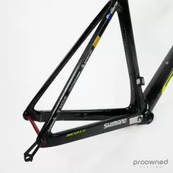 Scott Addict RC Pro Disc Frameset - L/56 - L. Hamilton - Mitchelton-Scott 18 Scott Addict RC Pro Disc Frameset - L/56 - L. Hamilton - Mitchelton-Scott -Racercykler Salg P1630889