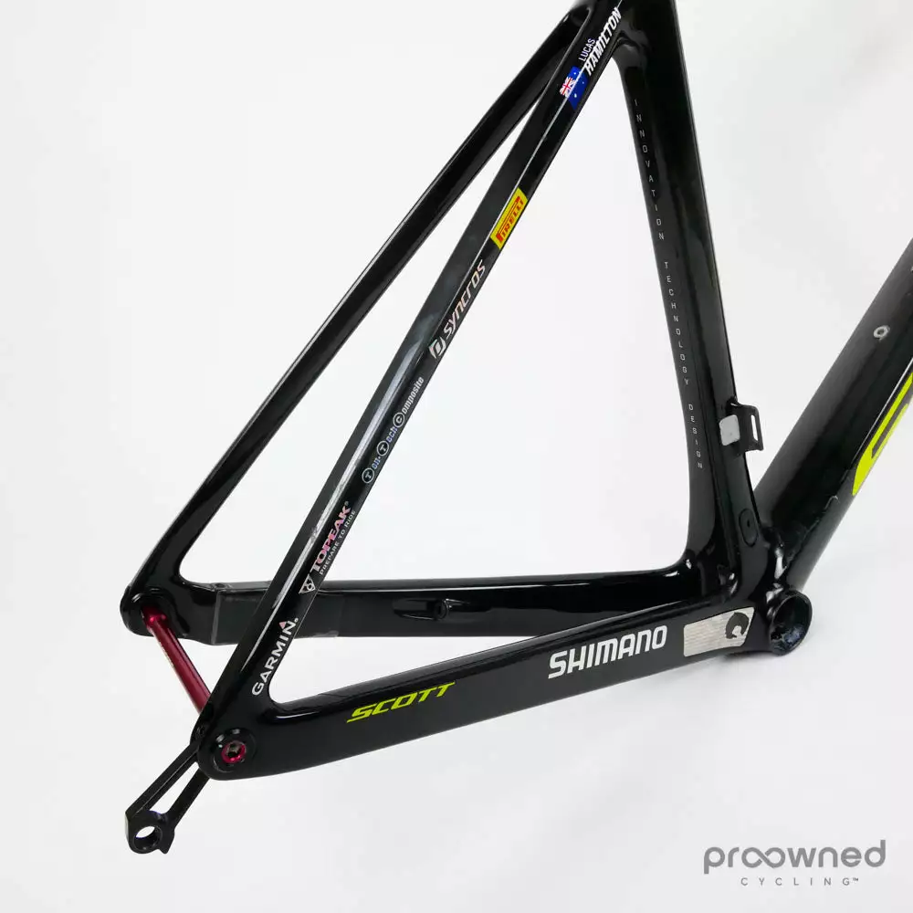 Scott Addict RC Pro Disc Frameset - L/56 - L. Hamilton - Mitchelton-Scott 8 Scott Addict RC Pro Disc Frameset - L/56 - L. Hamilton - Mitchelton-Scott - Billede 8