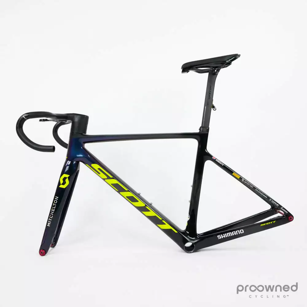 Scott Addict RC Pro Disc Frameset - S/52 - J. Roberts - Mitchelton-Scott 2 Scott Addict RC Pro Disc Frameset - S/52 - J. Roberts - Mitchelton-Scott - Billede 2