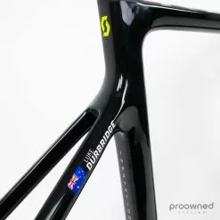Scott Addict RC Pro Disc Frameset - XL/58 - L. Durbridge - Mitchelton-Scott -Racercykler Salg P1630962