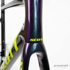 Scott Addict RC Pro Disc Frameset - L/56 - D. Howson - Mitchelton-Scott -Racercykler Salg P1640004