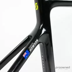 Scott Addict RC Pro Disc Frameset - L/56 - D. Howson - Mitchelton-Scott -Racercykler Salg P1640005